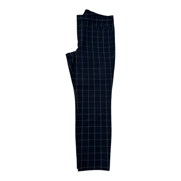 Banana Republic SLOAN-FIT WINDOWPANE SLIM ANKLE PANT - Picture 2 of 7